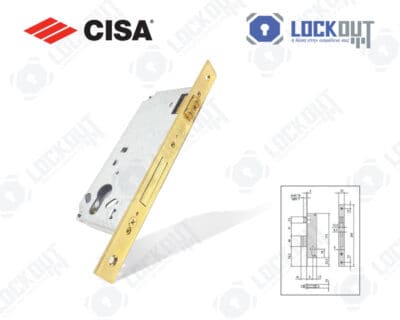 Cisa Κλειδαριά με Μπίλια - Κλειδαράς  Θεσσαλονίκη Lockout