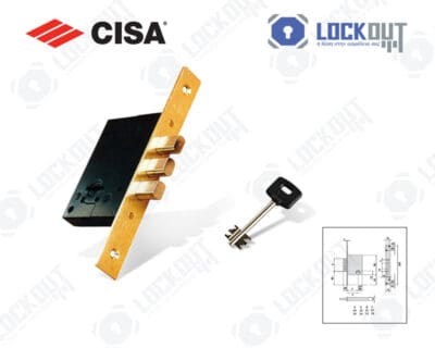 Cisa Τρίαινα 2 Στροφών - Κλειδαράς  Θεσσαλονίκη Lockout