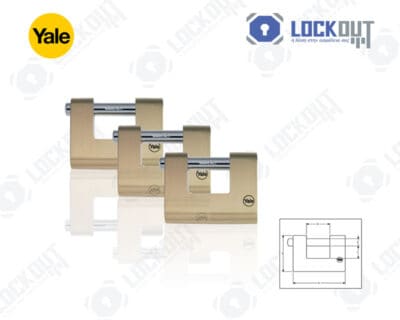 Yale Θωρακισμένο Λουκέτο Τάκος